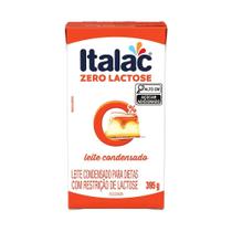 Leite Condensado Italac UHT Zero Lactose 395g - Embalagem com 27 Unidades