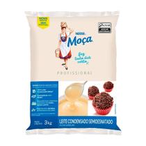 Leite Condensado Moça Bag 3Kg - Embalagem com 5 Unidades