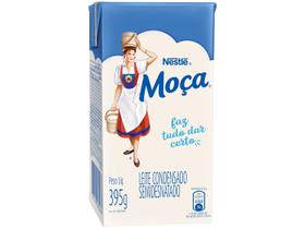 Leite Condensado Nestlé Semidesnatado Moça - Caixa 395g Leite Condensado Nestlé Semidesnatado Moça - Caixa 395g