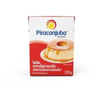Leite Condensado Piracanjuba Tetra Pack 270g Embalagem com 27 Unidades Leite Condensado Piracanjuba Tetra Pack 270g Embalagem com 27 Unidades