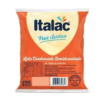 Leite Condensado Semi Desnatado Italac Sachê de 2,5kg