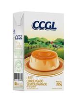 Leite condensado semidesnatado CCGL - 395g - Caixa com 20 unidades