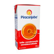 Leite Condensado Semidesnatado Piracanjuba 395g Embalagem com 27 Unidades