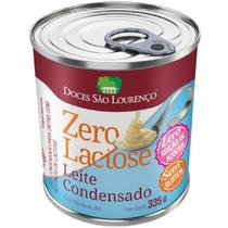 Leite Condensado Zero Lactose Zero Açúcar Sl 335G - São Lourenço