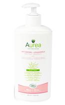 Leite corporal Aurea Aloe Vera enriquecido com 400 ml restaura a elasticidade