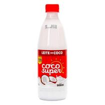 Leite de Coco Coco Super Pet 500ml - Embalagem com 12 Unidades