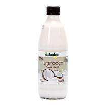 Leite de Coco Dikoko Tradicional Vidro 500ml - Embalagem com 12 Unidades Leite de Coco Dikoko Tradicional Vidro 500ml - Embalagem com 12 Unidades