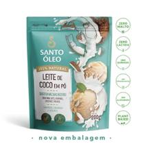 Leite de Coco em pó 200g - Santo Óleo