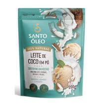 Leite de Coco em Pó Santo Óleo 200g - Substituto do Leite Leite de Coco em Pó Santo Óleo 200g - Substituto do Leite