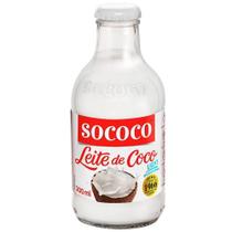 Leite de Coco Sococo Light 200ml Embalagem com 24 Unidades