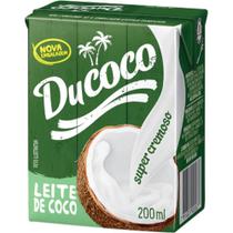 Leite de Coco Tetra Pak 200ml - Ducoco Leite de Coco Tetra Pak 200ml - Ducoco