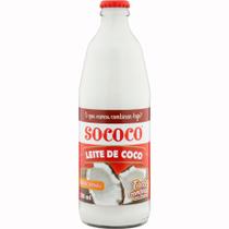 Leite de coco tradicional 500ml sococo