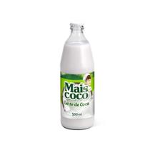 Leite de Coco Tradicional Mais Coco Vidro 500ml Leite de Coco Tradicional Mais Coco Vidro 500ml