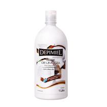 Leite de Limpeza Depimiel Pós Depilatório com Óleo de coco 1L