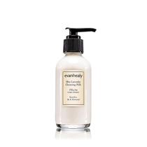 Leite de limpeza evanhealy Blue Lavender acalma a pele calma 200 ml