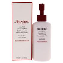 Leite de limpeza extra rico Shiseido 125 ml para pele seca