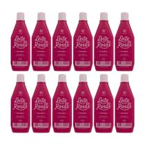 Leite De Rosas 100Ml Tradicional - Kit Com 12Un