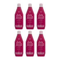 Leite De Rosas 100Ml Tradicional - Kit Com 6Un