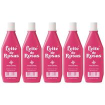 Leite de rosas desodorante tradicional combate a oleosidade e manchas na pele kit 5x170ml Leite de rosas desodorante tradicional combate a oleosidade e manchas na pele kit 5x170ml