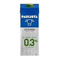 Leite Edge Desnatado Paulista 1l