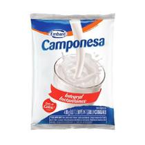 Leite em Po Camponesa Integral Instantaneo 400G - Embare