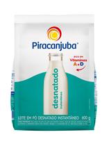 Leite em Pó Desnatado Instantâneo Piracanjuba 600g