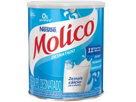Leite em Pó Desnatado Molico Total Cálcio Lata 280g Nestle Leite em Pó Desnatado Molico Total Cálcio Lata 280g Nestle