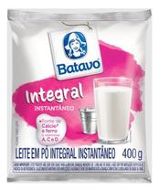 Leite Em Po Integral Instantaneo Batavo Pacote 400g