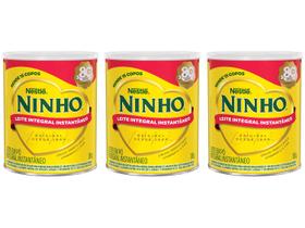 Leite em Pó Integral Instantâneo Nestlé Ninho Lata