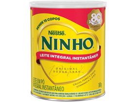 Leite em Pó Integral Instantâneo Nestlé Ninho Lata 380g
