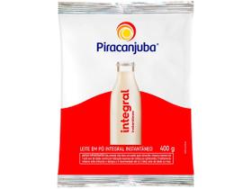 Leite em Pó Integral Instantâneo Piracanjuba 400g