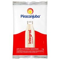 Leite em Pó Integral Instantâneo Piracanjuba Pacote com 1kg Leite em Pó Integral Instantâneo Piracanjuba Pacote com 1kg
