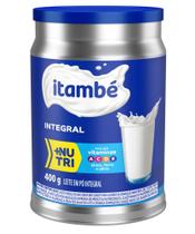 Leite em po integral lata itambé 400 g