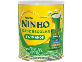 Leite em Pó Integral Nestlé Ninho Idade Escolar Lata 380g