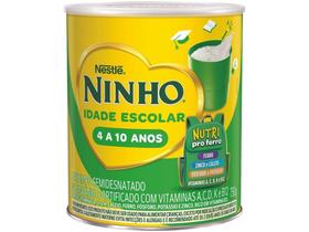 Leite em Pó Integral Nestlé Ninho Idade Escolar Lata 750g