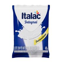 Leite Em Pó Italac Instantâneo Sachê 400g Integral