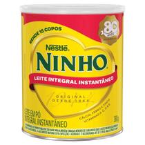 Leite em Pó Ninho Integral Instantâneo Lata 380g