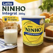 Leite Em Pó Ninho Integral Nestlé Lata 380g Com Vitamina A