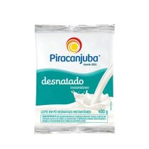 Leite em Pó Piracanjuba Desnatado Instantâneo 400g