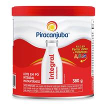 Leite em Pó Piracanjuba Integral Instantâneo Lata 380g