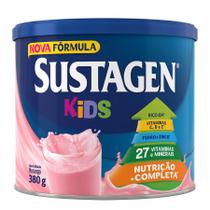 Leite em Po Sustagen kids Sabor Morango 380g Leite em Po Sustagen kids Sabor Morango 380g