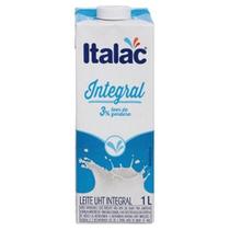 Leite Integral 1litro Com 12 Un Italac Leite Integral 1litro Com 12 Un Italac