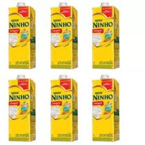 Leite Integral Ninho Nestle 1 Litro - 06 Unidades - Nestlé