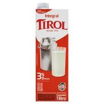 LEITE INTEGRAL UHT COM TAMPA TIROL 1L com 12 unidades