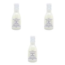 Leite Limpeza Colágeno Elastina Previne E Hidrata 3 Unidades