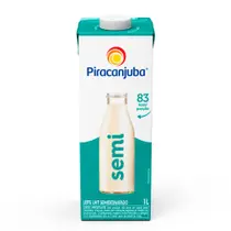 Leite Longa Vida Piracanjuba Semidesnatado 1 Litro