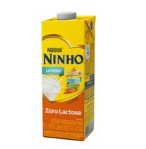 Leite Ninho Forti+ Levinho Zero Lactose Semidesnatado UHT 1l Leite Ninho Forti+ Levinho Zero Lactose Semidesnatado UHT 1l