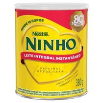 Leite Ninho Integral Instantâneo Nestlé Lata 380g Leite Ninho Integral Instantâneo Nestlé Lata 380g