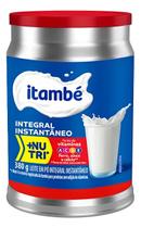 Leite Pó Instantâneo Integral Itambé Lata 380g Leite Pó Instantâneo Integral Itambé Lata 380g