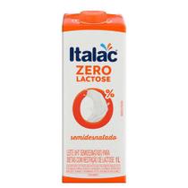 Leite Semidesnatado Zero Lactose ITALAC 1l